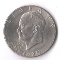 1976 -  1 Dollaro Stati Uniti Eisenhower Bicentenario Nickel 